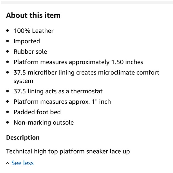 Kenneth Cole Gold Platform Sneaker - Picture 9 of 11